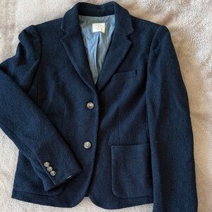 Felted Navy Women's Blazer